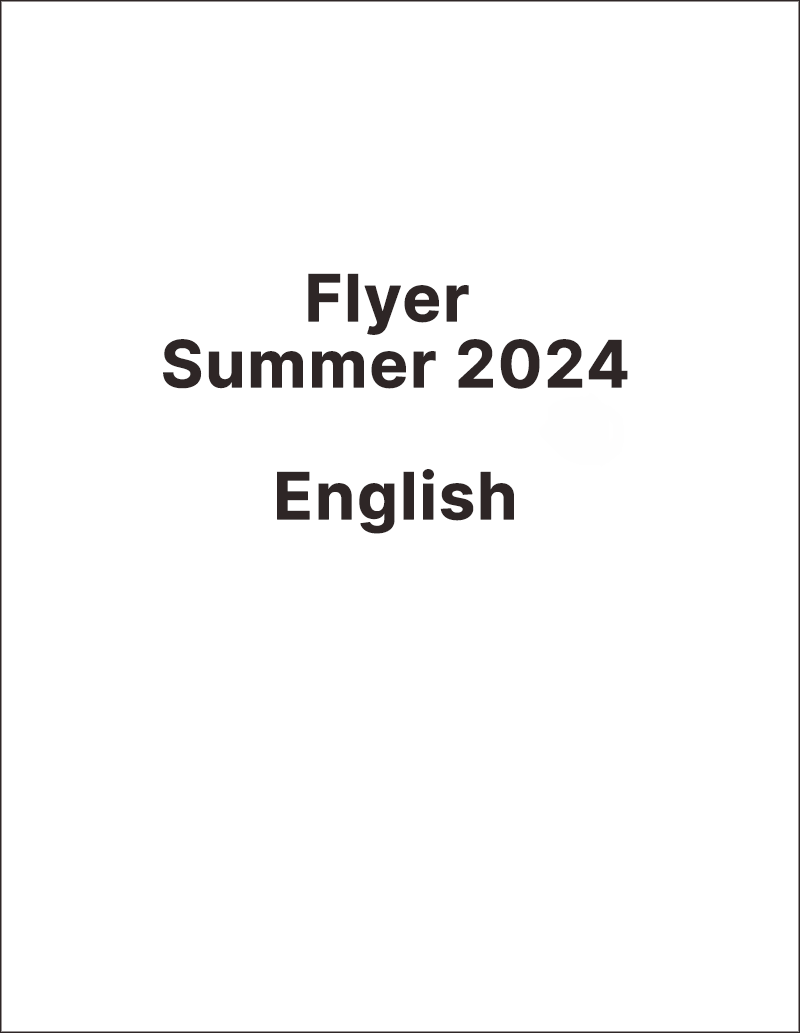 pm-Flyer, Sommer 24 ( 200 Flyer ) (Englisch)