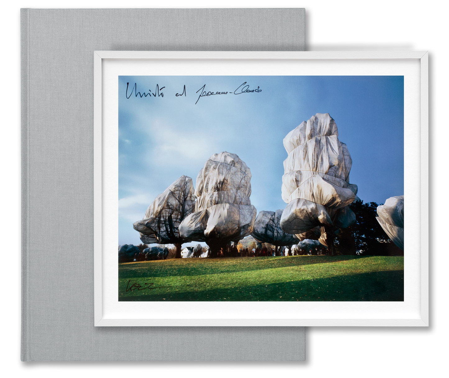 Christo, Wrapped Trees (Deutsch, Französisch, Englisch) (AP)