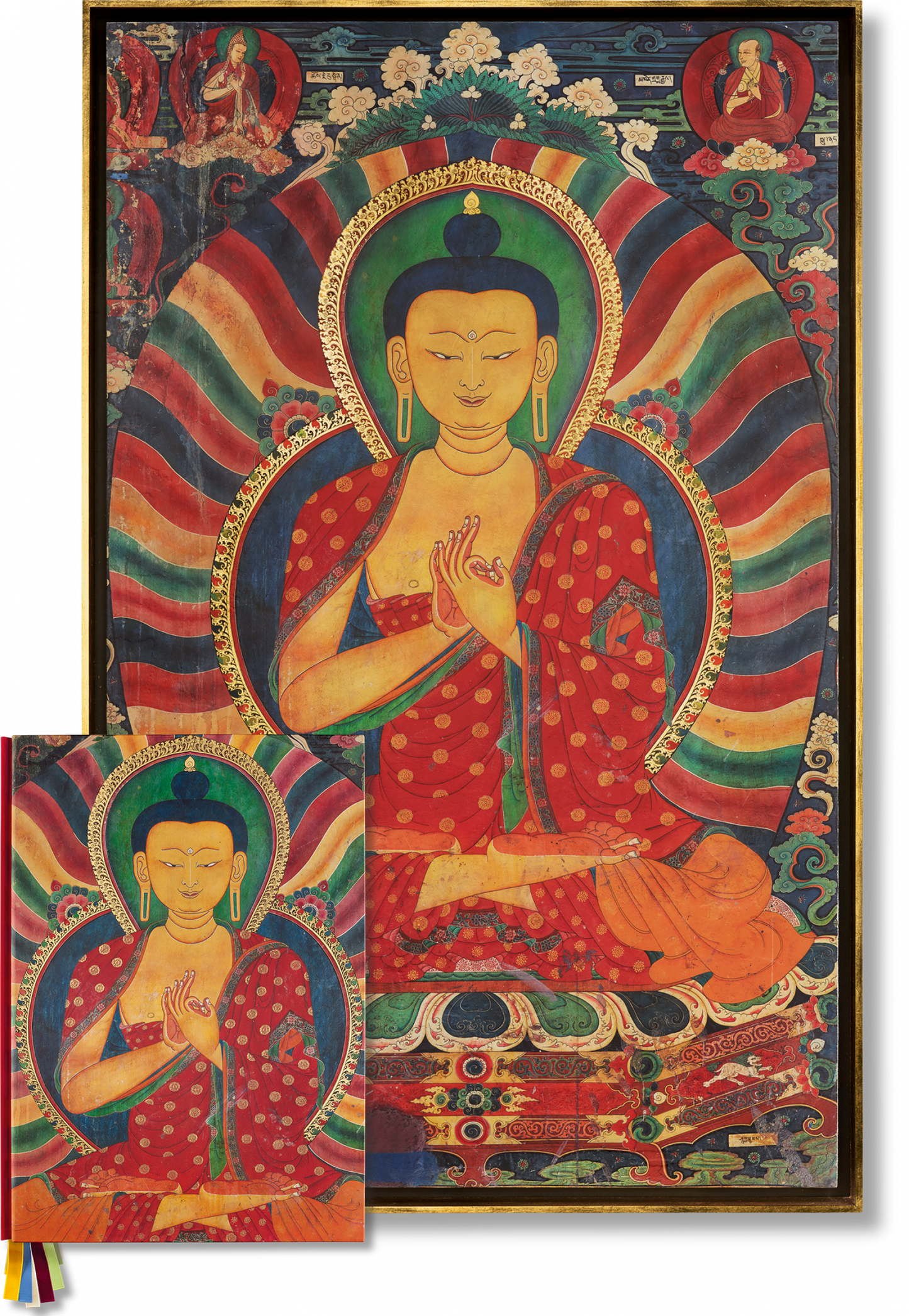 Murals of Tibet, Art A, Buddha (English)