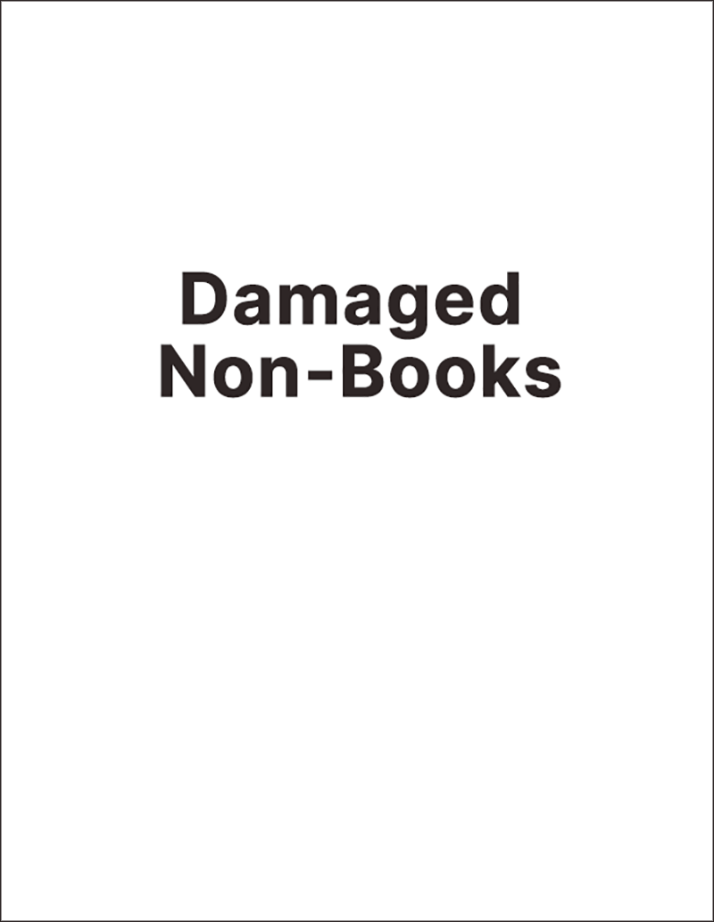 Beschädigtes Nicht-Buch