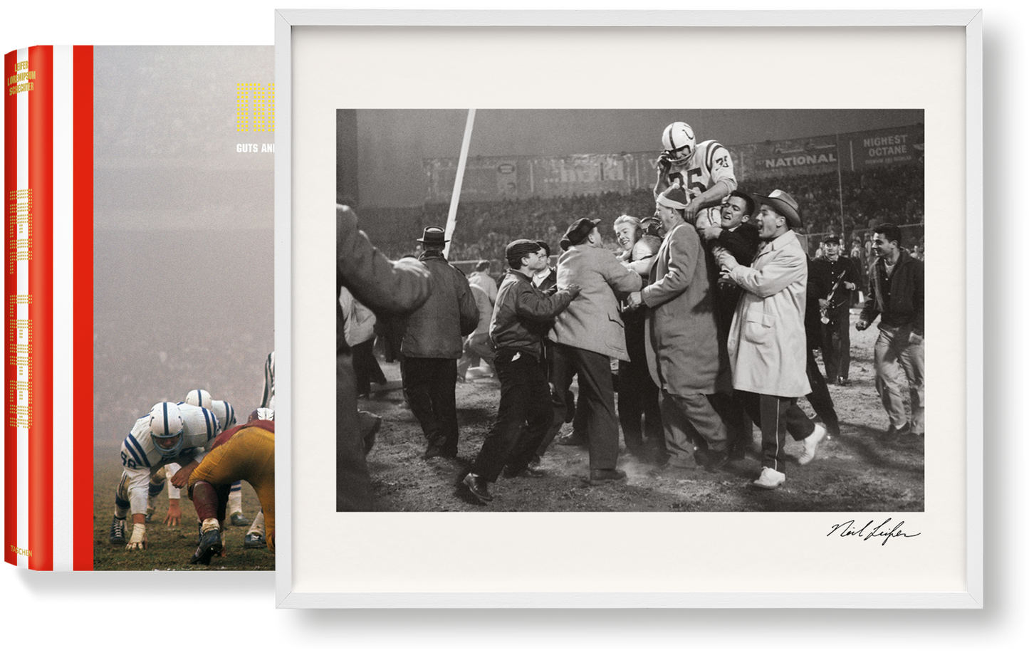 Leifer, Football, Art B, Alan Ameche (German, French, English)