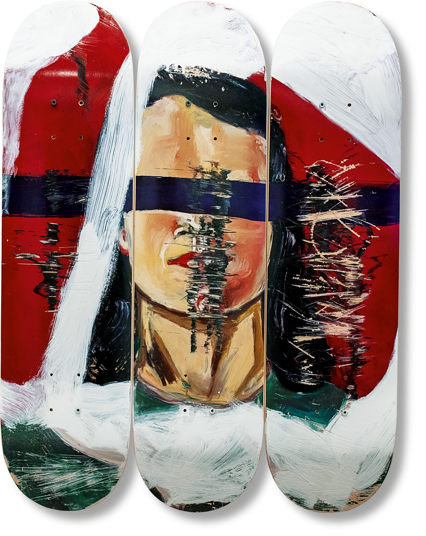 Schnabel, Art C Blind Girl (Cadmium Red) (German, French, English) (AP)