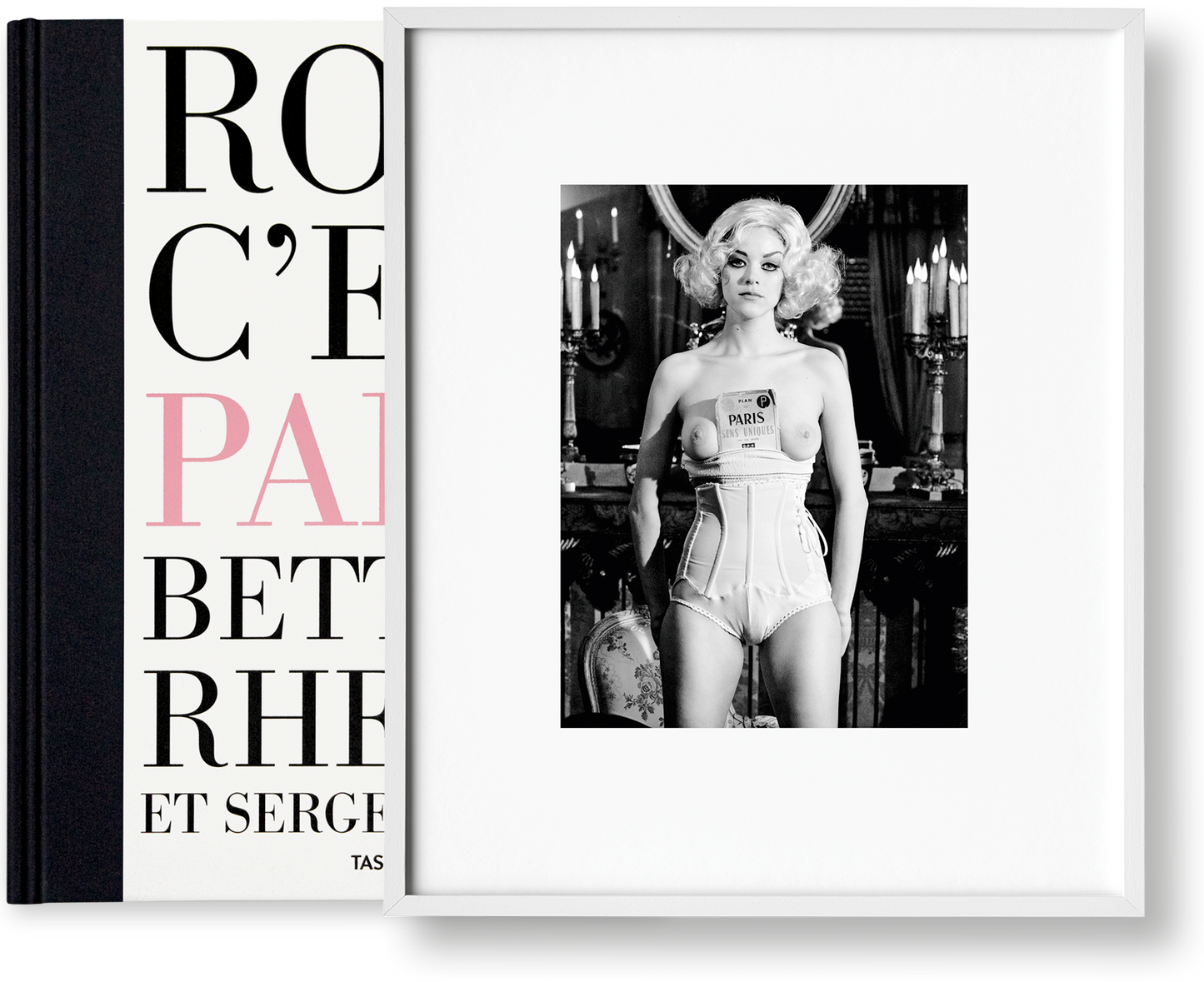 Rheims, Paris, Art A, Rose (German, French, English) (SA)