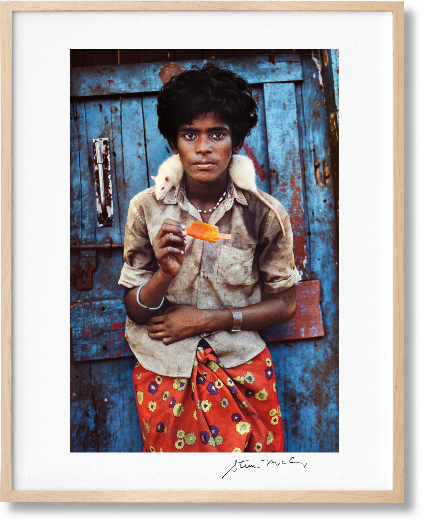 Steve McCurry. Animals. Art Edition No. 101–200 ‘Chennai, India, 1996’ (German, French, English) (AP)