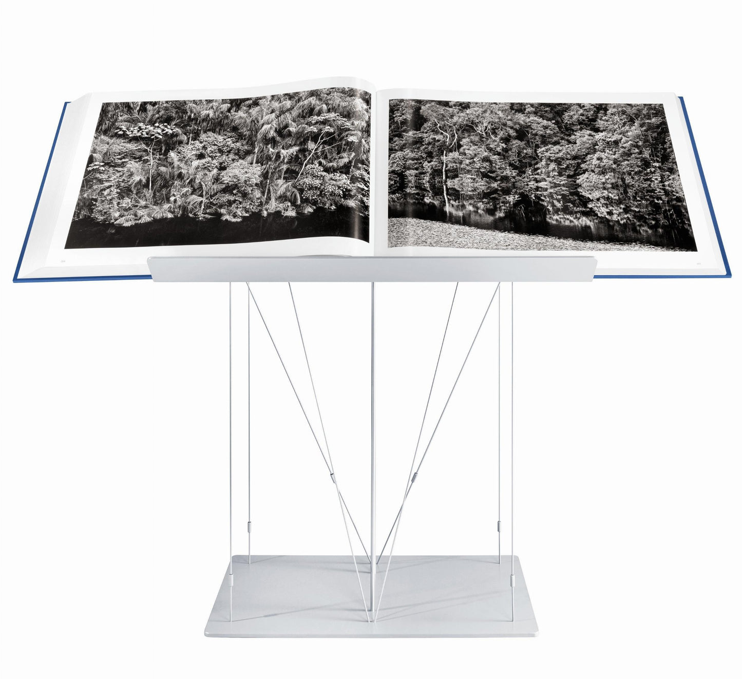 Sebastião Salgado. Amazônia. Bookstand designed by Renzo Piano