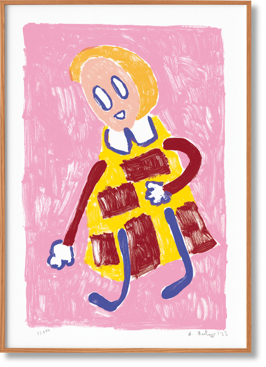 André Butzer. Screen Print ‘Untitled II’, 2022 (AP)