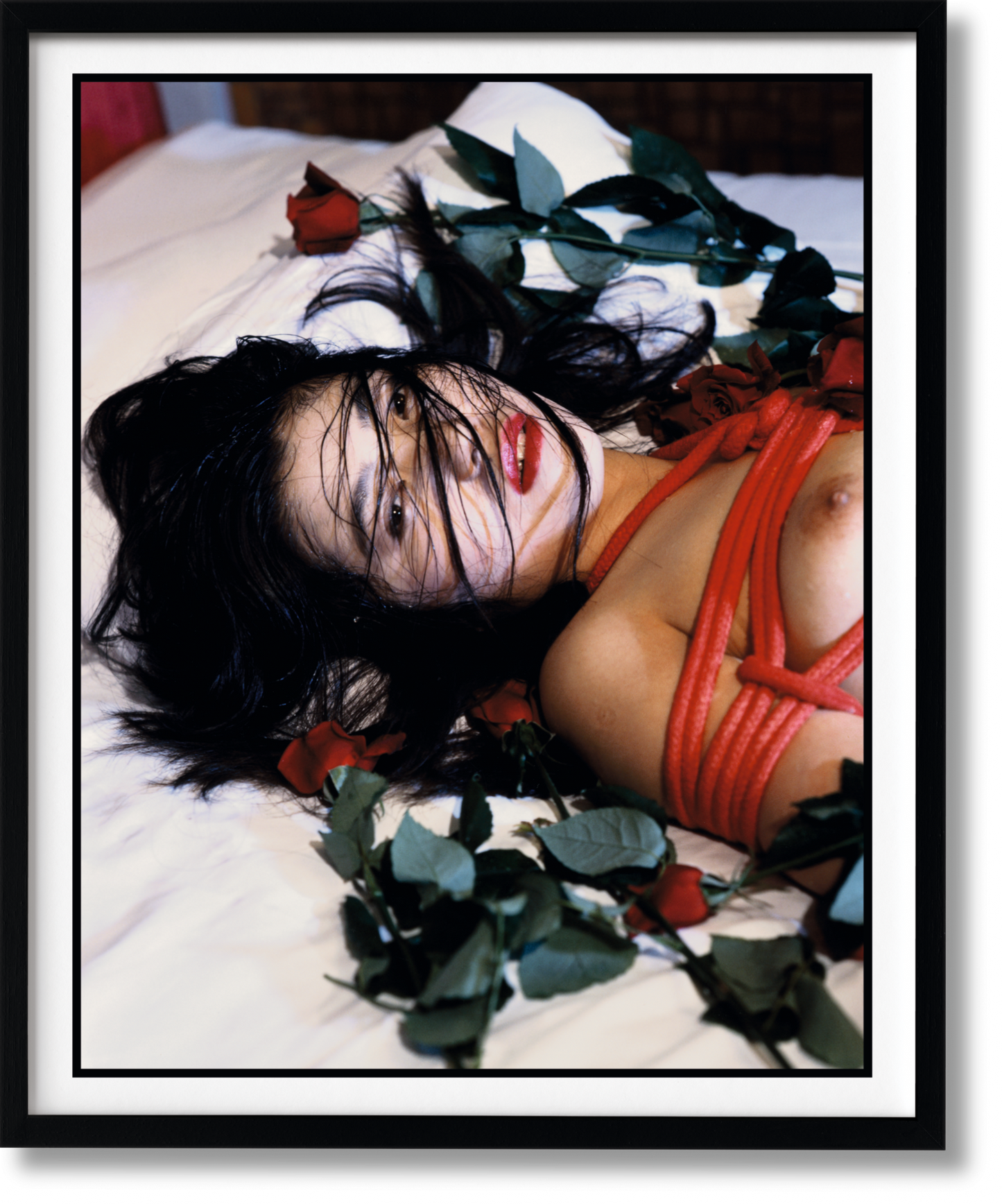Araki, Bondage, Art A, face (German, French, English)