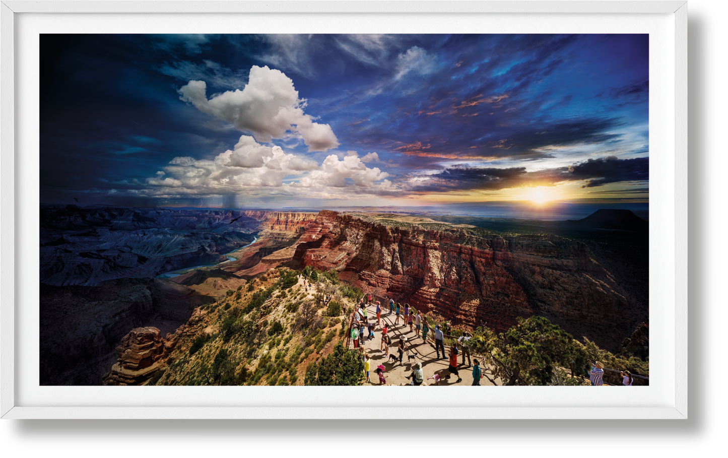Wilkes, Day to Night, Art B, Grand Canyon (German, French, English) (AP)
