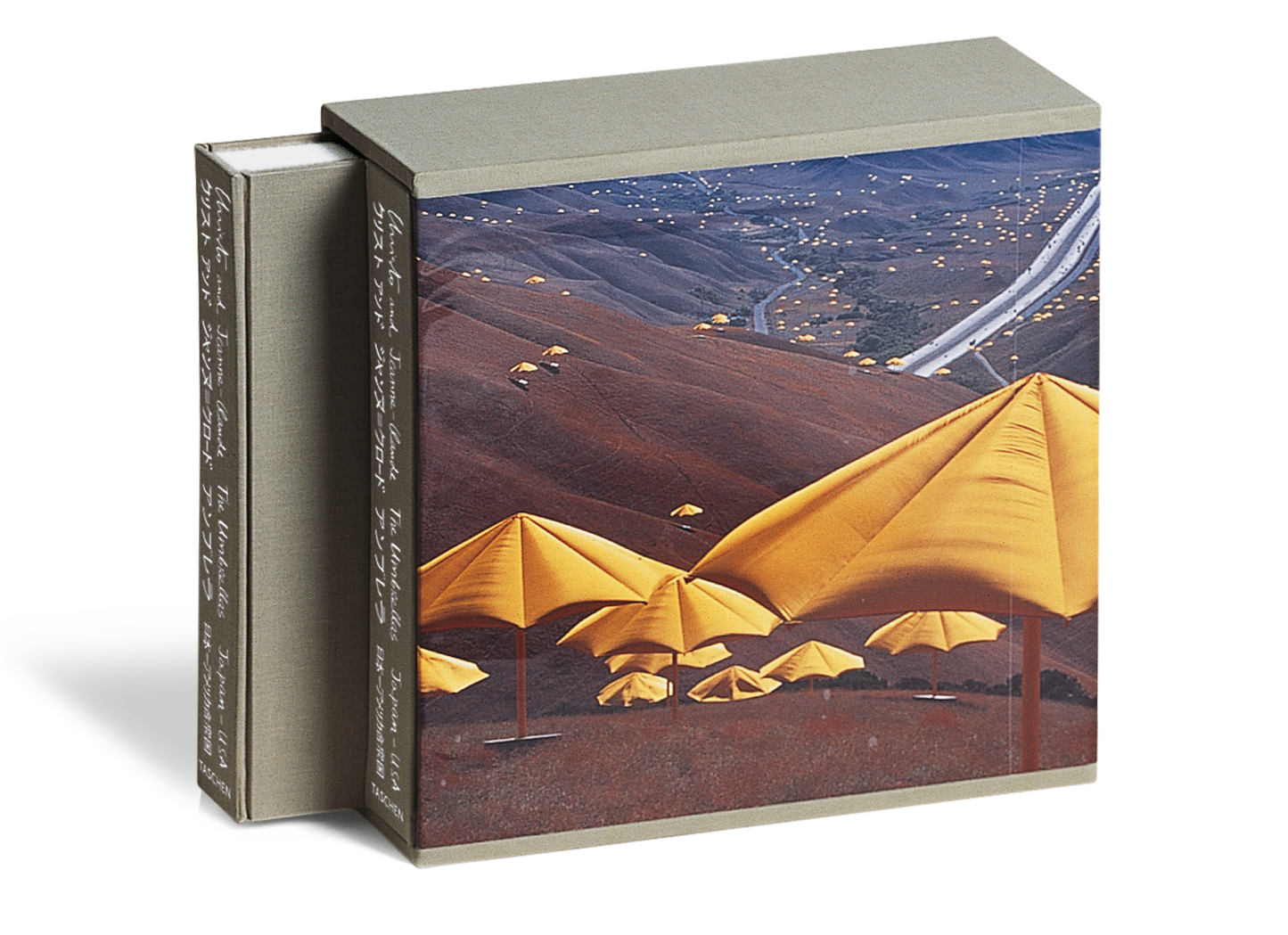 Christo, Regenschirme (Deutsch, Französisch, Englisch)