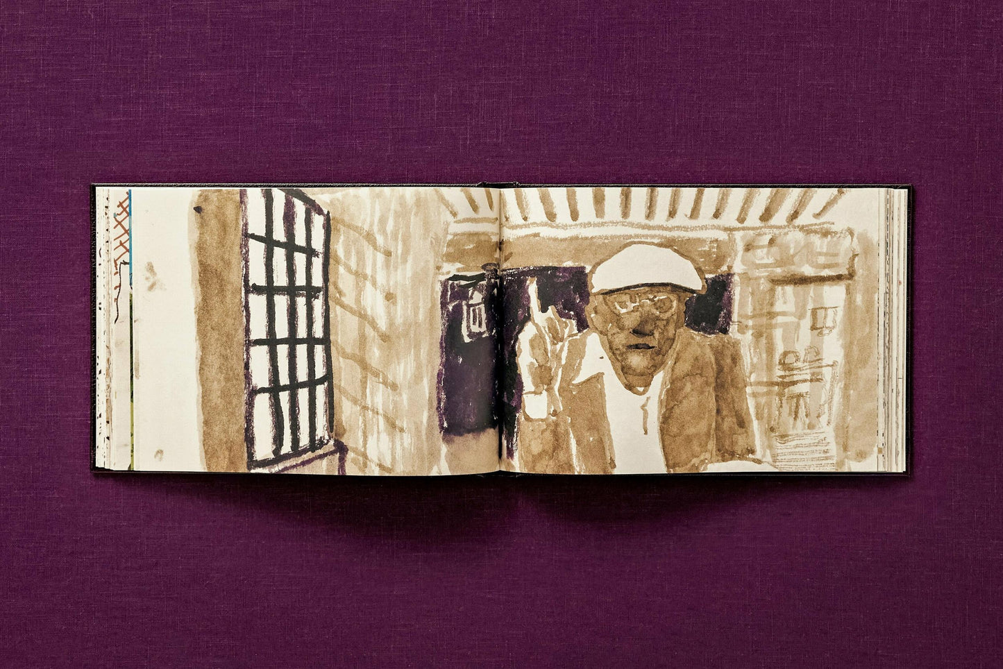 Hockney, 220 for 2020, Art B, Self-Portrait (English)