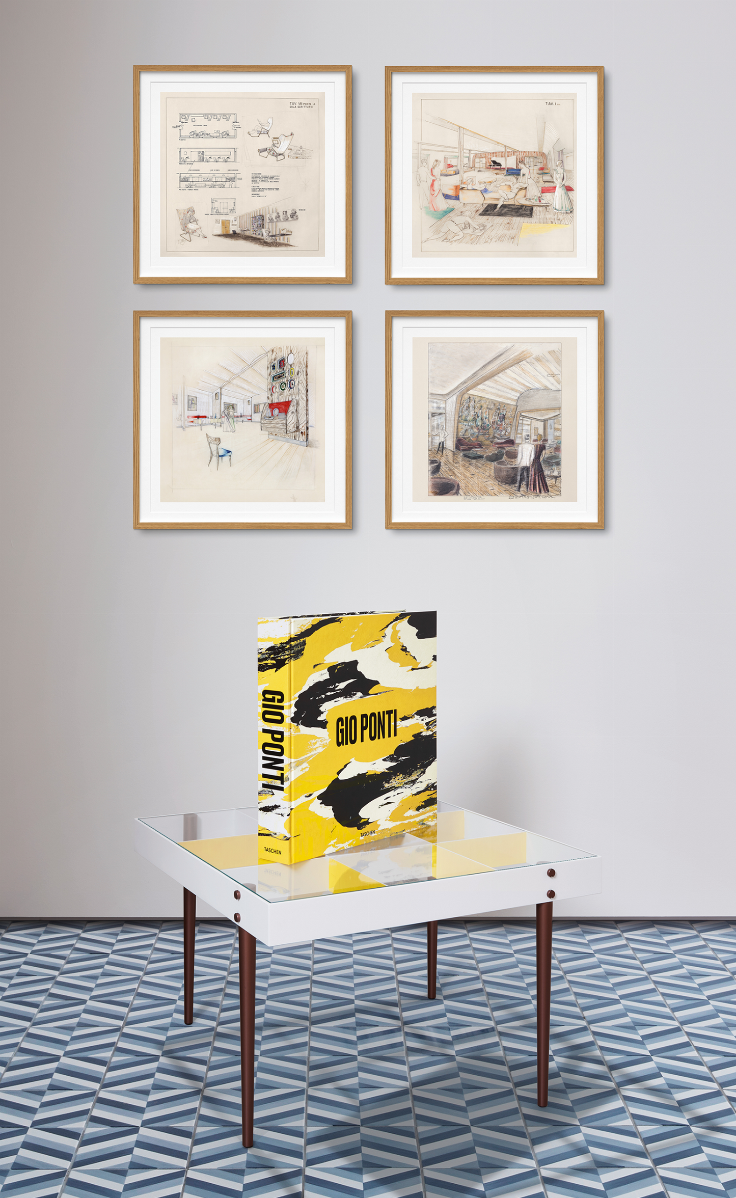 Ponti, Kunst (Deutsch, Französisch, Englisch) (SA)