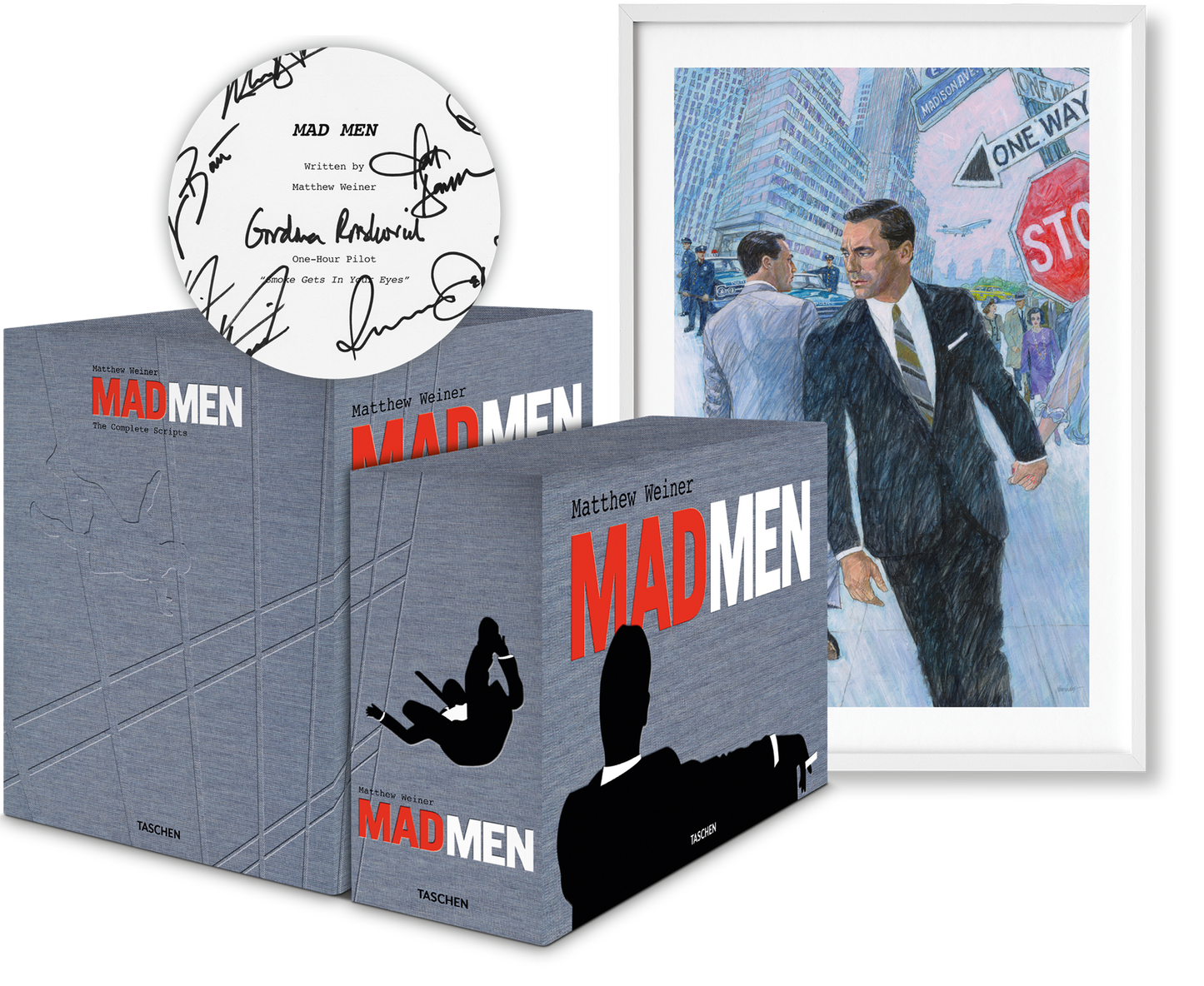 Mad Men, Art B, signiertes Pilotskript (Englisch)