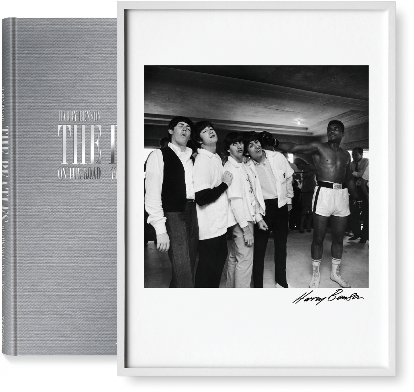 Benson, Beatles, Art B, Cassius Clay (German, French, English)