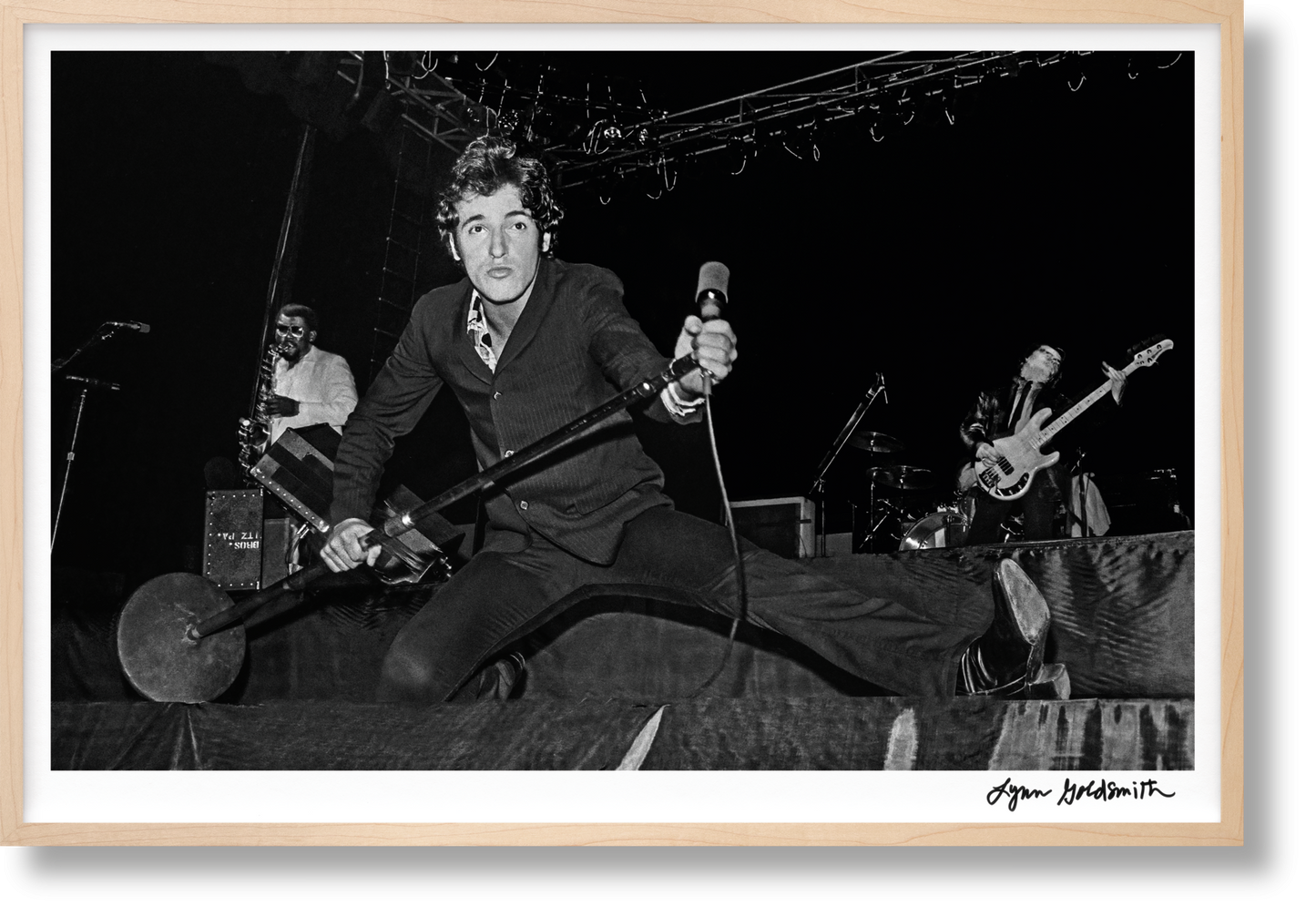 Goldsmith, Bruce Springsteen, Art B, Bruce with Mic Stand (German, French, English)