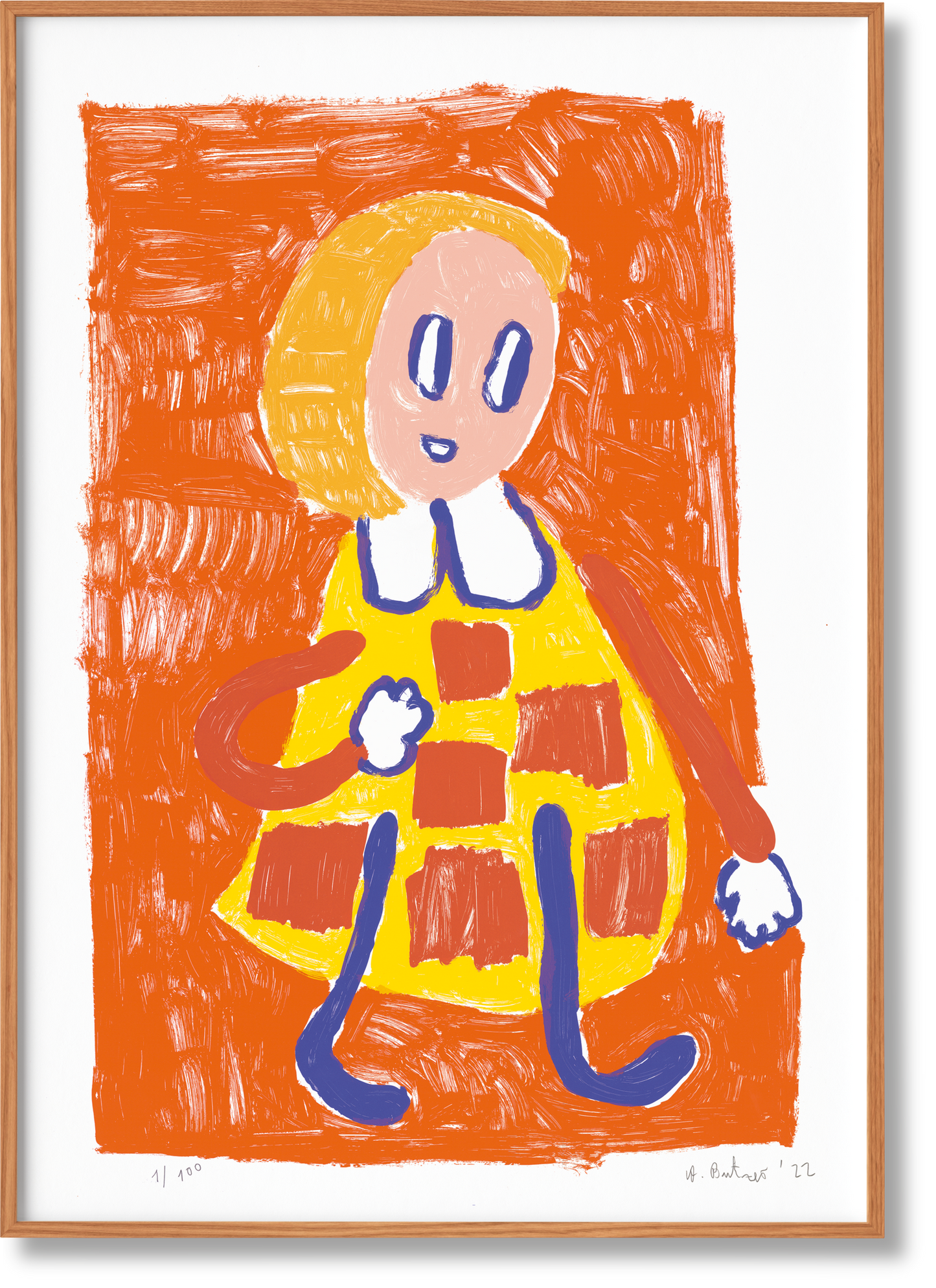 Butzer, Screenprint, Untitled 3, 2022