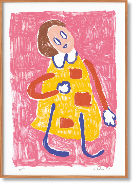 André Butzer, Screenprint, Untitled 1, 2022