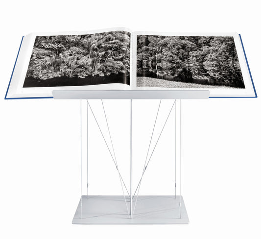 Sebastião Salgado. Amazônia. Bookstand designed by Renzo Piano