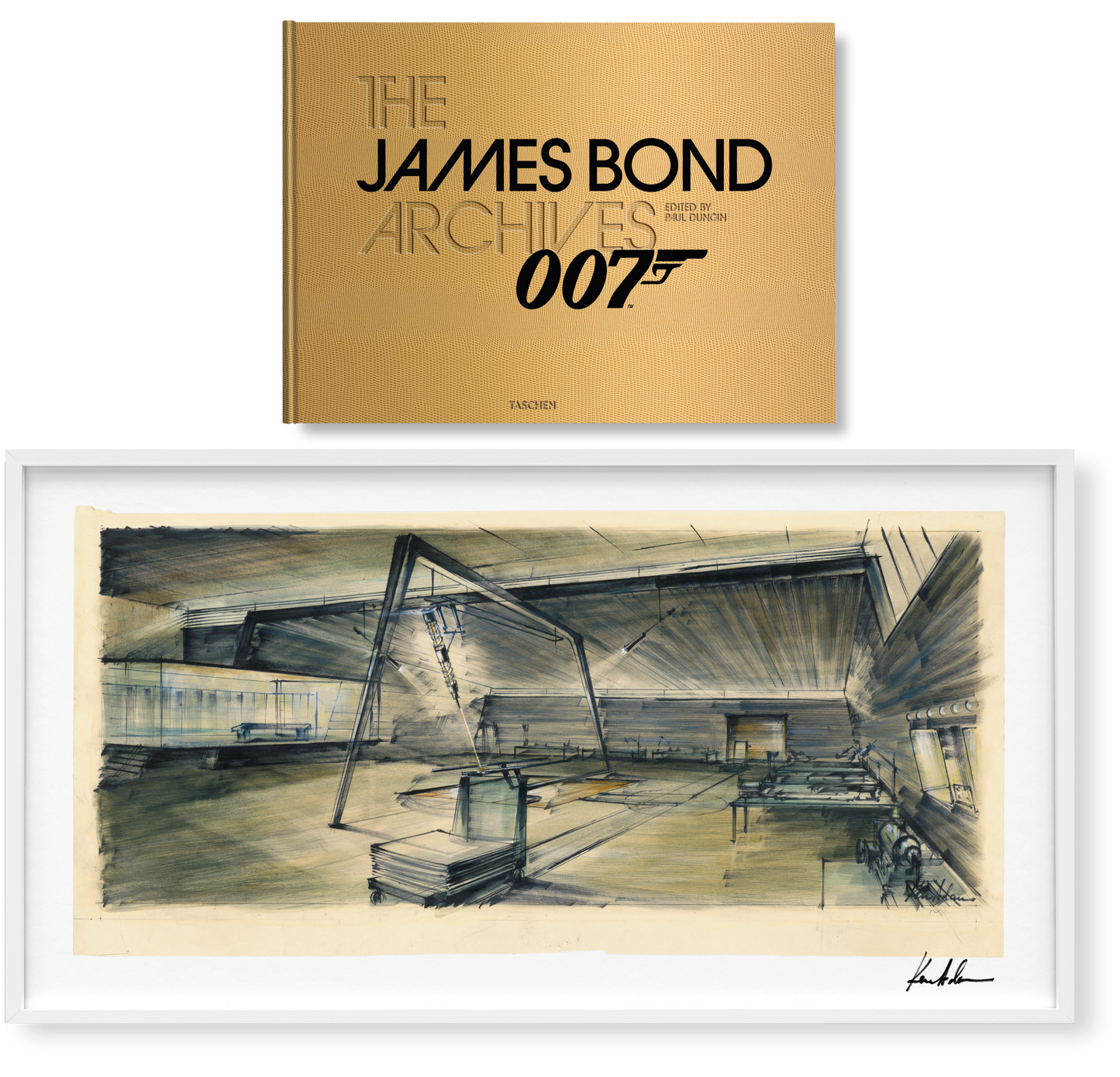 Bond Archives, Art A, Goldfinger (English)